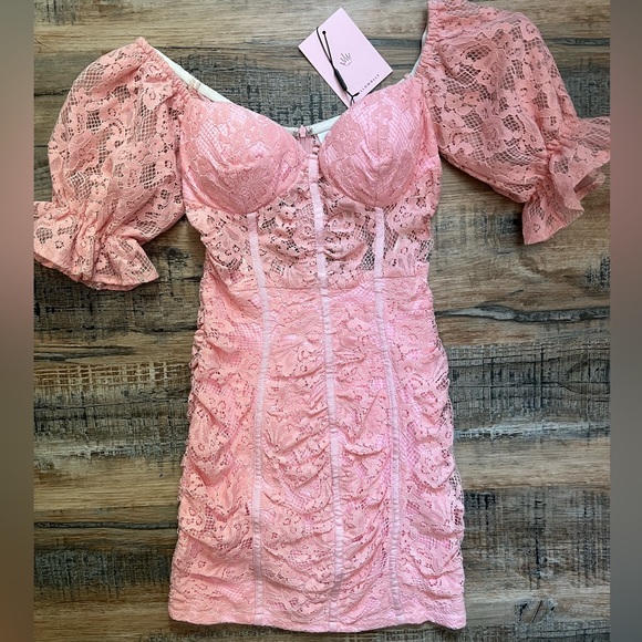 Hello Molly Special Date Dress Pink - Picture 2 of 3